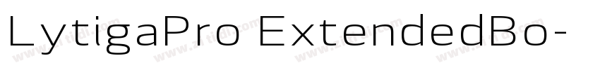 LytigaPro ExtendedBo字体转换
